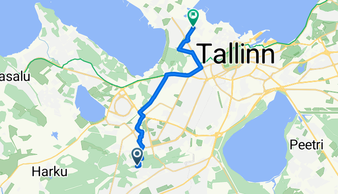 A. Kitzbergi, Tallinna to Manufaktuuri, Tallinna