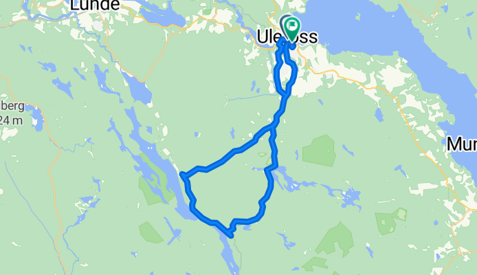 Øvre Verket, Ulefoss to Stårrvegen, Ulefoss