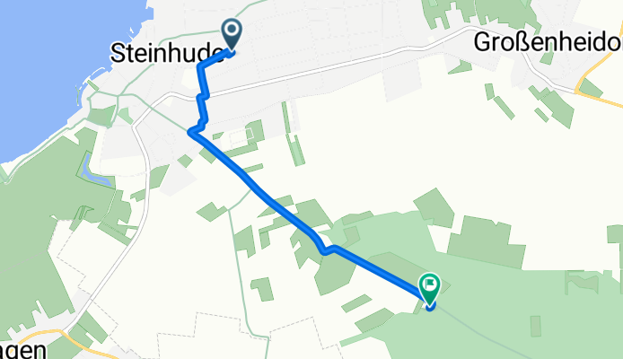 Fuhrenweg, Wunstorf nach An der Trift, Wunstorf