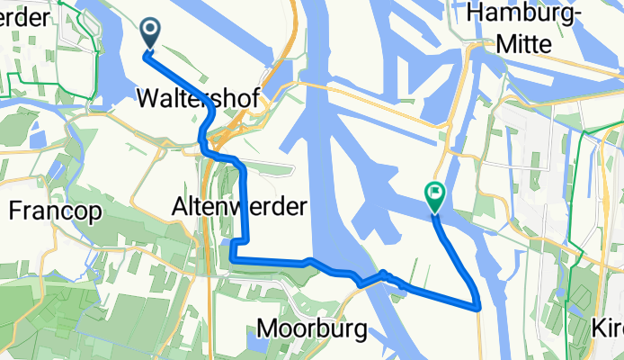 Dradenaustraße, Hamburg nach Rethedamm, Hamburg