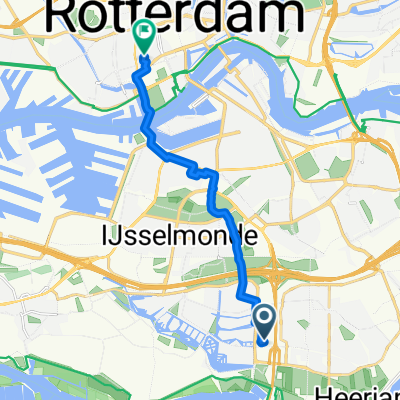 Hamburg, Barendrecht naar Van Speykstraat, Rotterdam