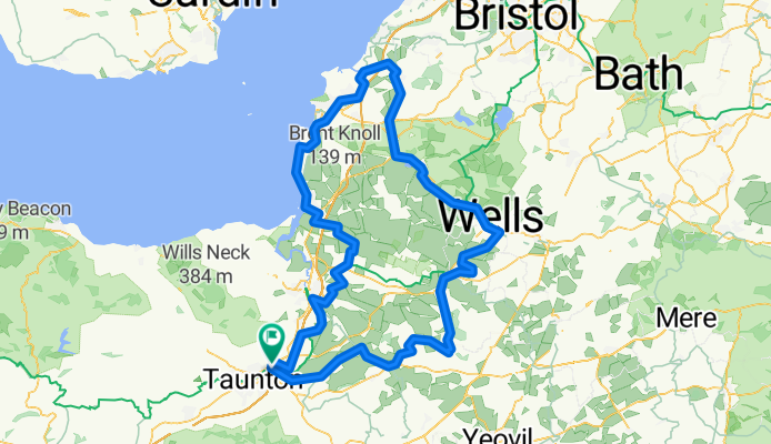 Taunton, Langport, Somerton, WSM loop