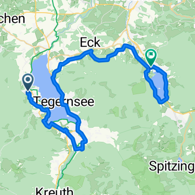 From Bad Wiessee to Schliersee