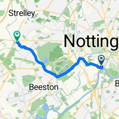 Fossil Close, Nottingham to Firbeck Road, Nottingham