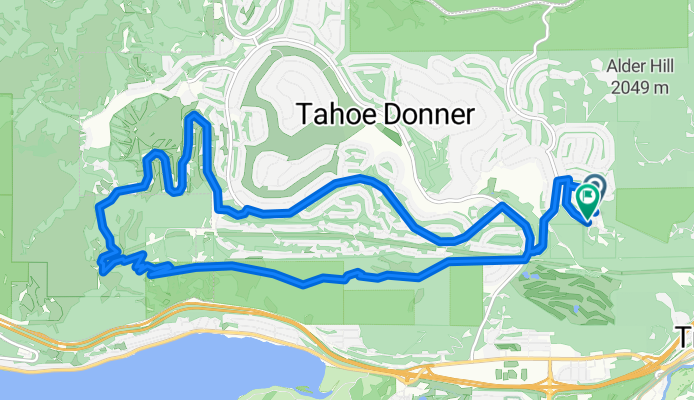 Skislope to Rim Trail