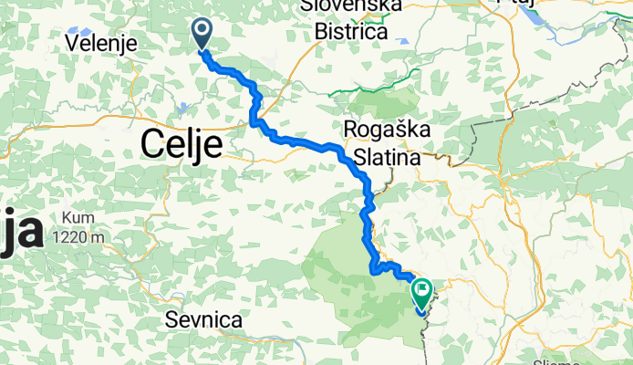 From Frankolovo to Bizeljsko