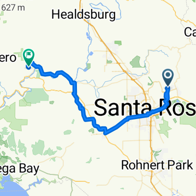 From Santa Rosa to Guerneville