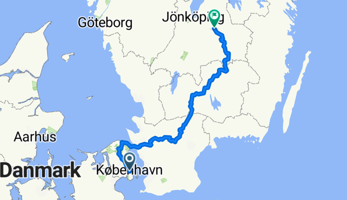 From København K to Borre