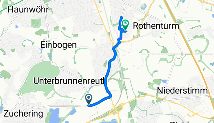 Weicheringer Straße, Ingolstadt nach Barlachstraße, Ingolstadt