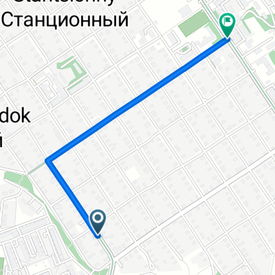 От микрорайон 21а до улица Кирова