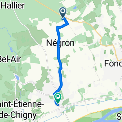 Malitourne, Luynes to Place Jean-Antoine Nicod, Luynes