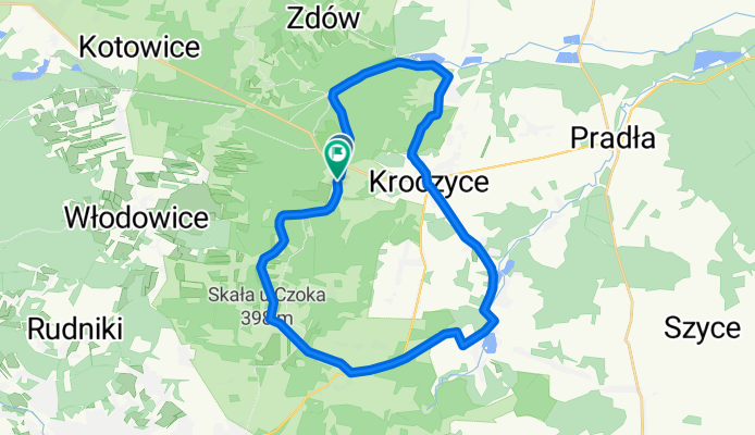 Podlesice, Kroczyce do Podlesice, Kroczyce