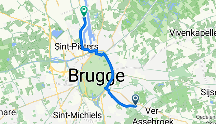 dagelijkse route