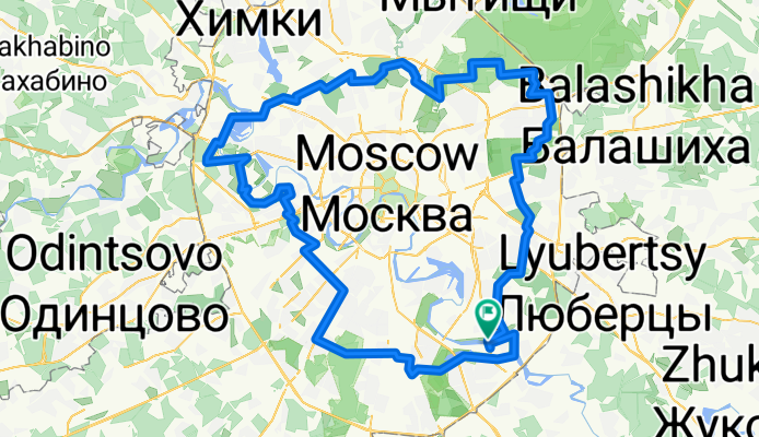 Братеевский мост, Москва до Братеевский мост, Москва