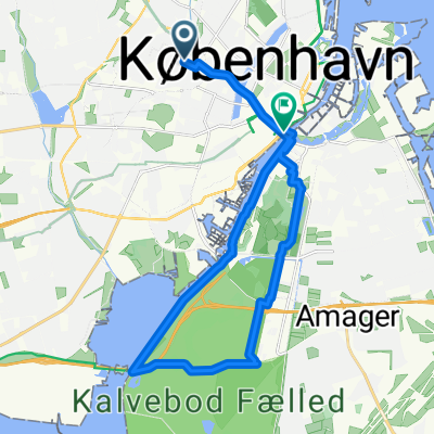 Kong Georgs Vej, Frederiksberg to Langebro, København S