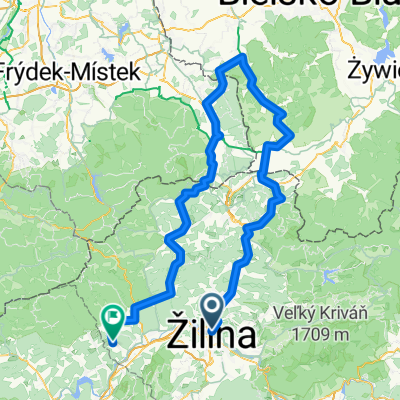 bike trip zilina, oscadnica, wisla, ustron, Hvo