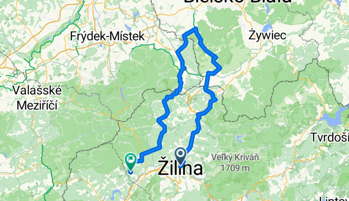 bike trip zilina, oscadnica, wisla, ustron, Hvo