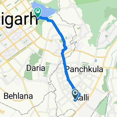 Sector 12A, Panchkula to Chandi Path, Chandigarh