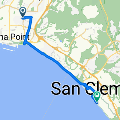 Blue Fin Dr, Dana Point to San Clemente Beach Trail, San Clemente