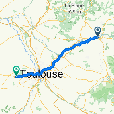 De Chemin des Fargues à Avenue de Gascogne