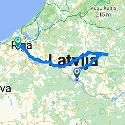 Ausekļa iela, Lielvārde to Atpūtas iela, Rīga