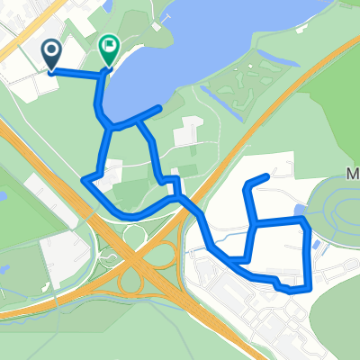 Laufstrecke 10km 2025