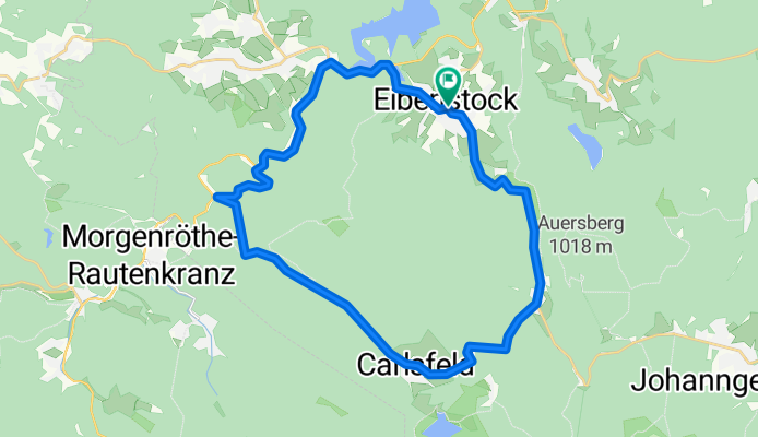 Eibenstock-Carlsfeld-Eibenstock über Wilzschhaus