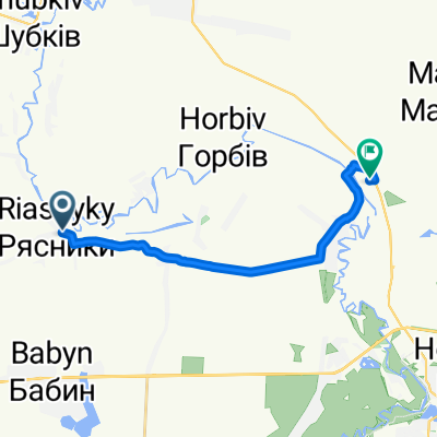 Вулиця Без Назви to Р77