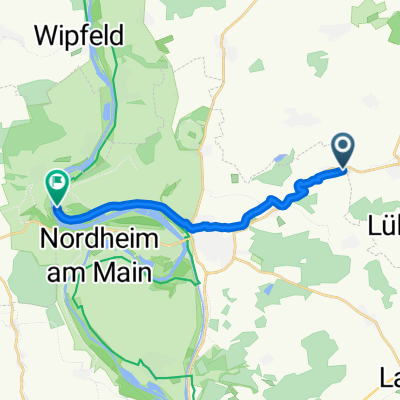 Route in Volkach