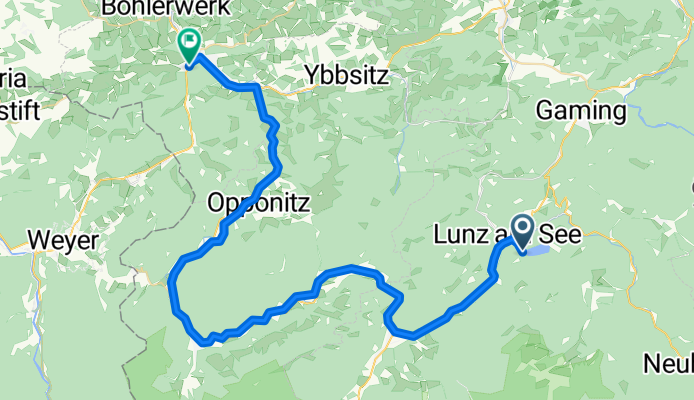 Dr-Carl-Kupelwieser-Promenade, Lunz am See - Weyrerstraße, Waidhofen an der Ybbs