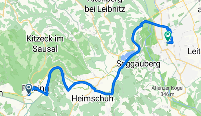 Fresing, Kitzeck im Sausal nach Bahnhofstraße, Leibnitz