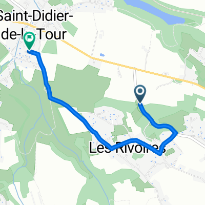 Route de Saint-Didier, Saint-Didier-de-la-Tour à Route du 19 mars 1962, Saint-Didier-de-la-Tour