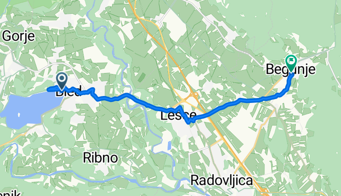 Bled nach Begunje