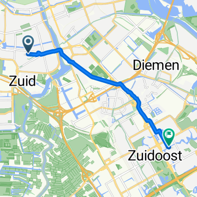 Maasstraat, Amsterdam to Kloekhorststraat, Amsterdam