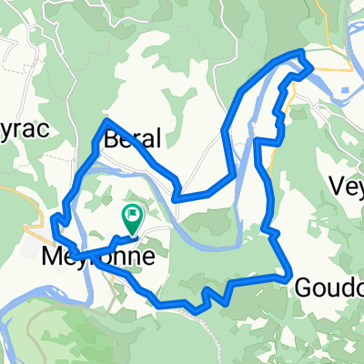 Route in Meyronne via monvalent