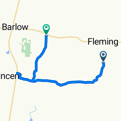 James Rd, Fleming to Rubrake Rd, Fleming