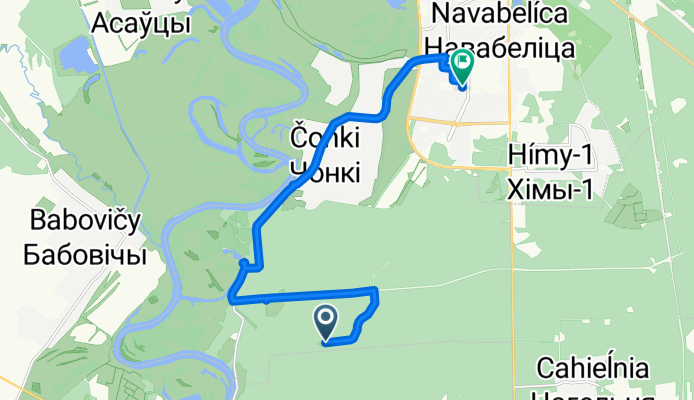 Ченковский до улица Каленикова, Гомель