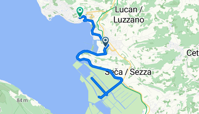 Cesta Solinarjev, Portorož to Stopniška pot, Portorož
