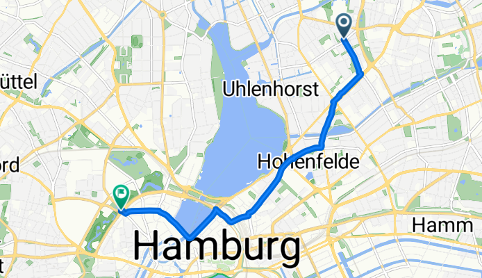 Heitmannstraße, Hamburg nach Holstenwall, Hamburg