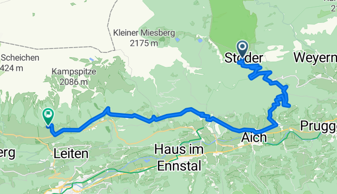 Stoderzinken retour in die Ramsau