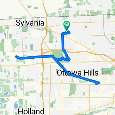 High Oaks Boulevard to High Oaks Boulevard