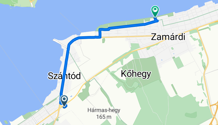 Siófoki út, Szántód - Balaton Szíve tér, Zamárdi