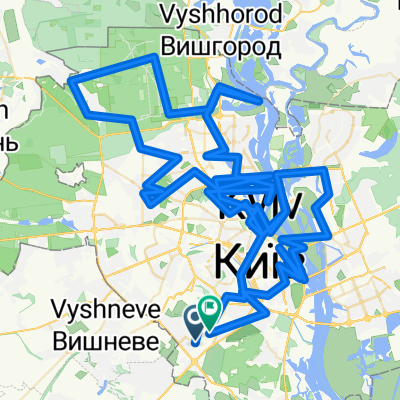 От вулиця Самійла Кішки до вулиця Юлії Здановської