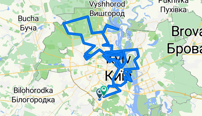 От вулиця Самійла Кішки до вулиця Юлії Здановської