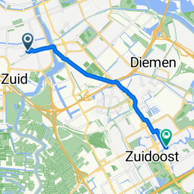 Jekerstraat, Amsterdam to Kloekhorststraat, Amsterdam