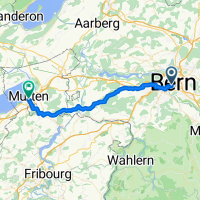 Brunngasse, Bern to Schlossgasse, Murten