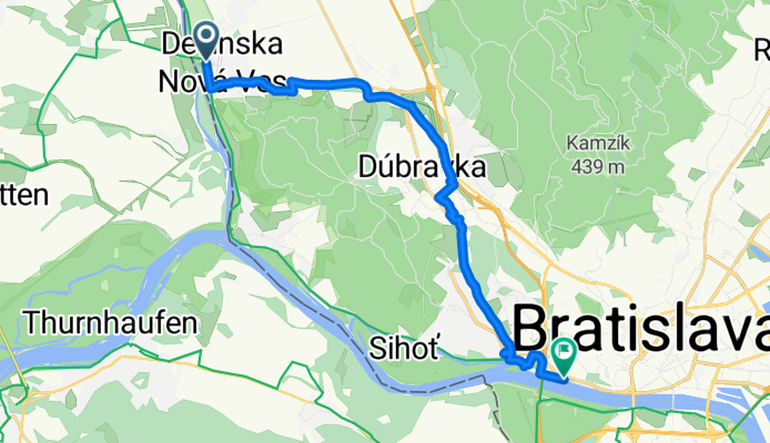 zur donau nicht Devin