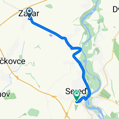 Výhon, Zavar až Vonkajší rad, Sereď