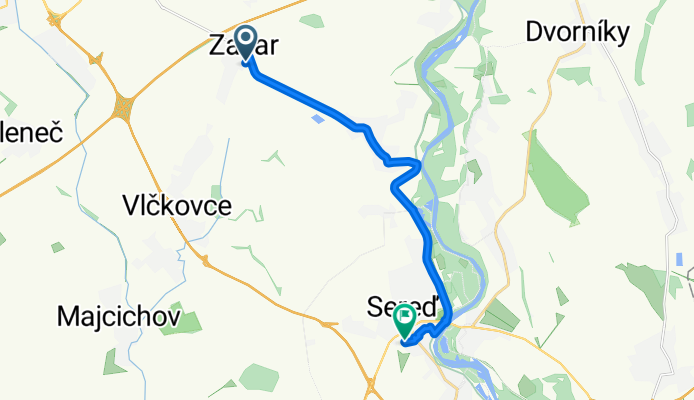 Výhon, Zavar až Vonkajší rad, Sereď