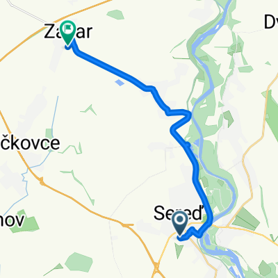 Vonkajší rad, Sereď až Poronda, Zavar